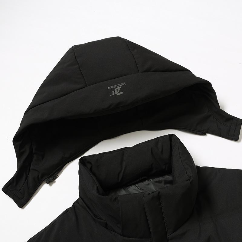 Зимняя новая мужская куртка-пуховик для очень холодной погоды, универсальная теплая куртка с капюшоном