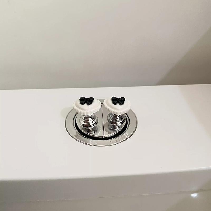 Кнопка туалетного пресса Flower Туалетный пресс Креативный Специальный Выключатель для сливного бака в ванной Аксессуары