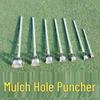 Дырокол для тепличной пленки - Инструмент с зубцами для протыкания и открытия мульчи