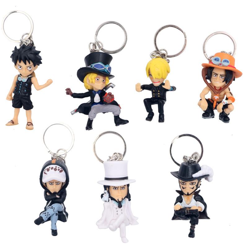 1Set Anime One Piece Figure Luffy Hancock Wedding Dress Series WCF Ace Zoro Nami Marco Collection Dolls Toys for Children Gifts