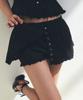 Grove Coy Lace Skirt-Pants_Black