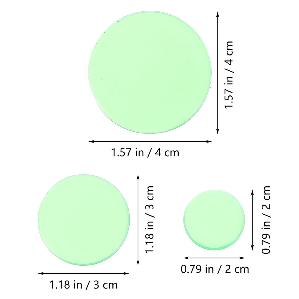 Alasum Damper Pad 12 Piece Set Silicone Drum Pad Green Silencer Sticker Dam Drum Pad Ampossible Pad Наклейка на барабан Overtone Sticker Accessories