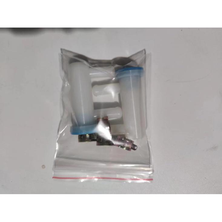 2/Pack 69J-24501-10-00 New 10 micron Fuel Filter For Yamaha Outboards F150 F200 F225 F250 FL150 LF150 LF200 Engine,With oil pipe fasteners, Replace