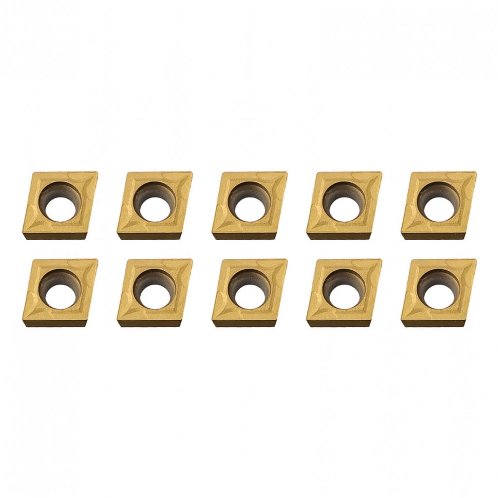 CCMT09T304 VP15TF Твердосплавные пластины — ваш надежный инструмент для токарной обработки деталей