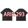 Vintage Washed Tshirts Anime T Shirt Harajuku Oversize Tee Cotton fashion Streetwear unisex top a