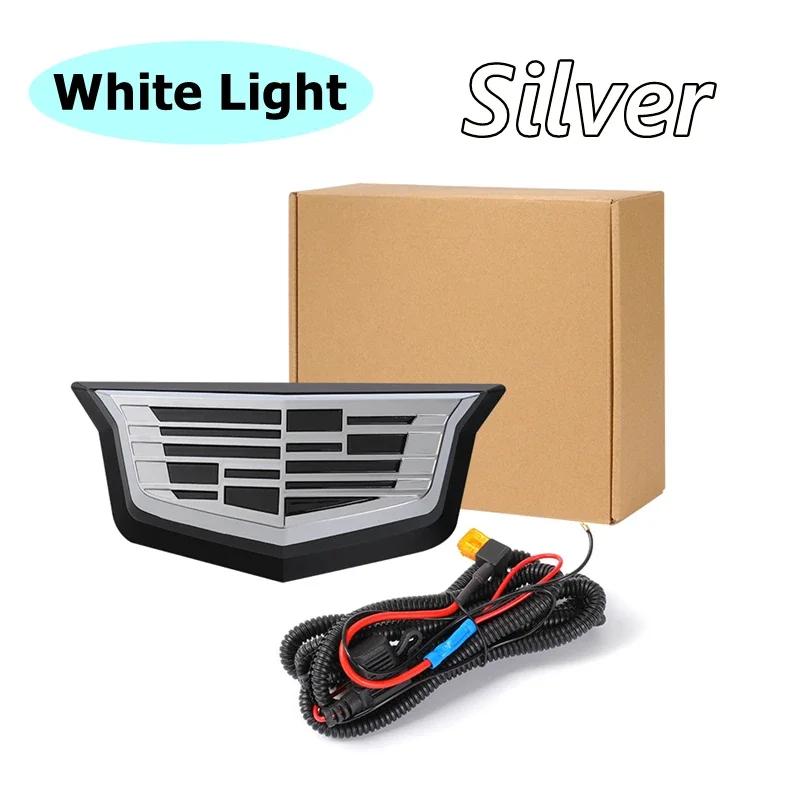 LED Grille Emblem Light Glow Front Logo Badge For Cadillac CT4 CT5 CT6 XT4 XT5 XT6 XTS ATSL Auto Front Grille Exterior Decor zf1