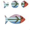 Fish Wall Art Decoration Decorative Craft Easy To Install Decor Ornament for