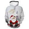Fashion 3D Merry Christmas Xmas New In Hoodies & Sweatshirts Kids Santa Claus Pullovers Unisex Winter Harajuku Hooded Hoody Tops