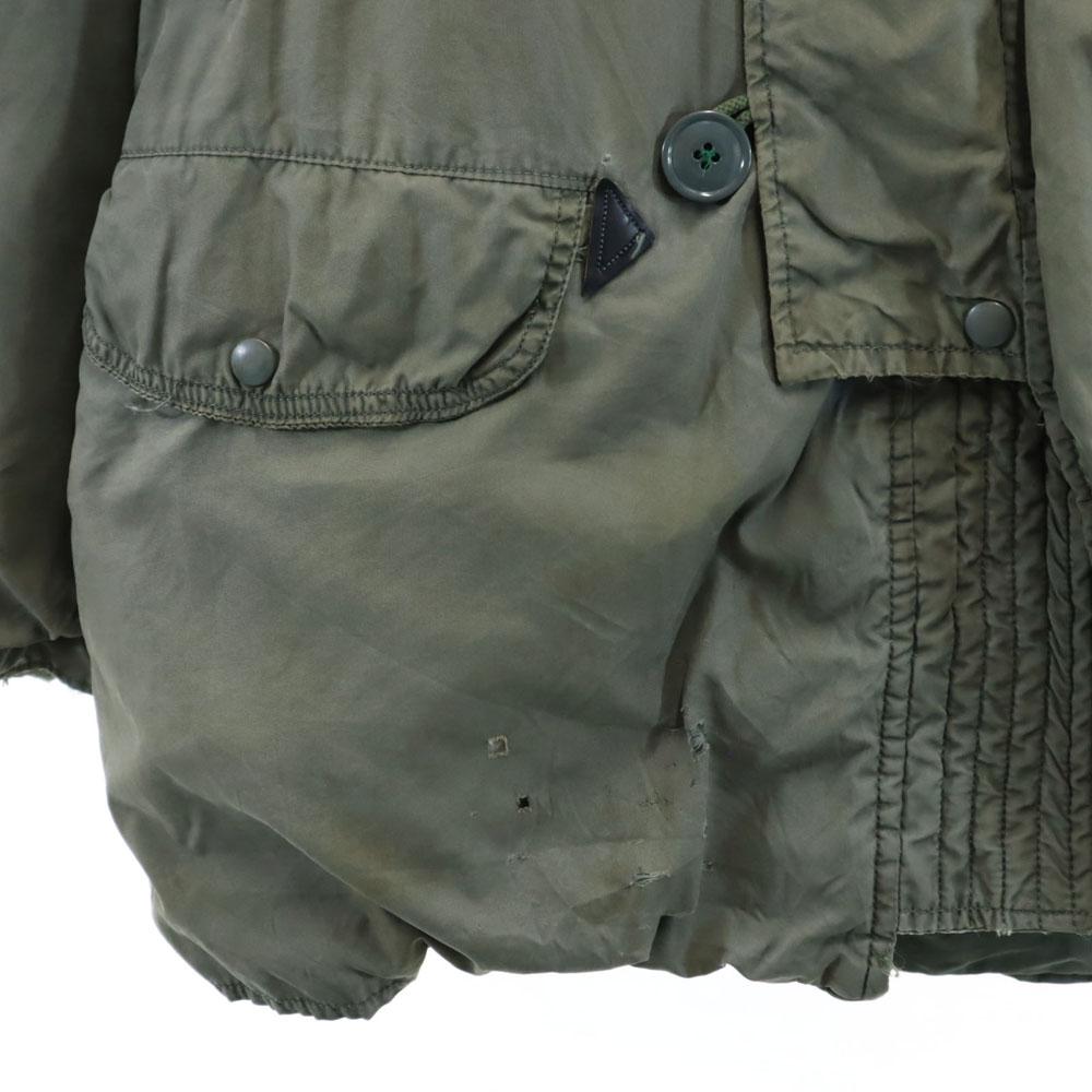 ВВС США 80-х DLA Винтажная летная куртка N-3B M Военная куртка Капюшон Мужская Б/У