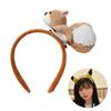 Cute Face Washing Hairband Soft Plush Headband Cute Headwear Hair Accessories Suitable for Daily Skincare and Makeup