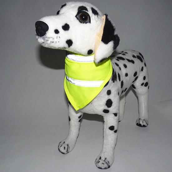 Бандана для домашних животных, светоотражающая полоска, наряд из полиэстера, модный треугольный нагрудник для домашних животных, собак, кошек