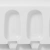 hot! 4-Hole Silicone Ice Cream Maker Mold Popsicle Lolly Mould Ice Cube Tray Pan DIY Kitchen Tool