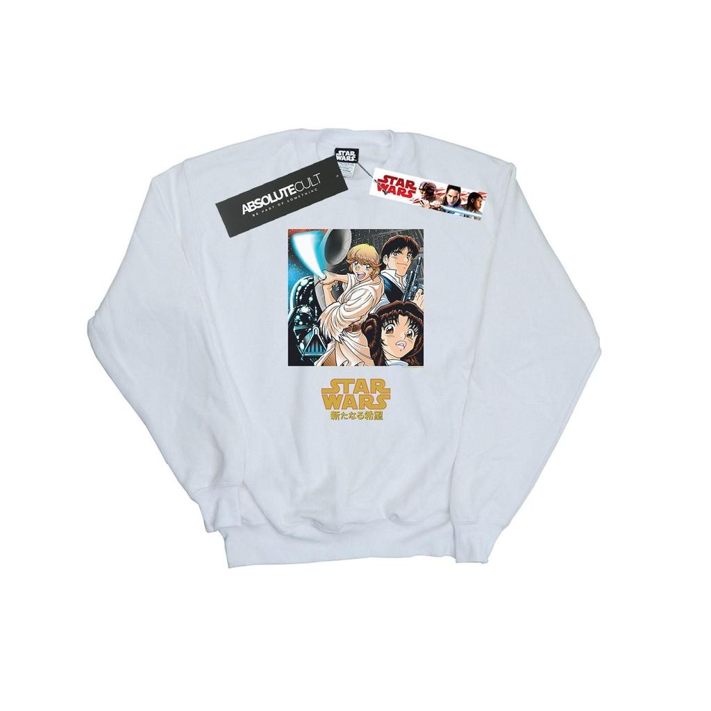 Star Wars Mens Anime Poster Sweatshirt