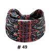 Boho Headbands Wide Knot Hair Scarf Floral Printed Hairband Elastic Turban Headwrap Stretch Head Bands Bandana Fashion Hair Accessories for Women
