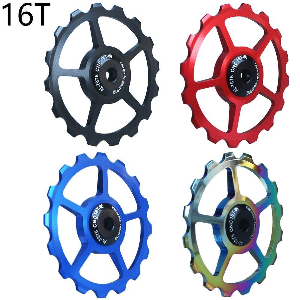 Derailleur Bike Rear Derailleur Bike Ceramic Bearing Guide Bike Jockey Wheel Bicycle Rear Pulley