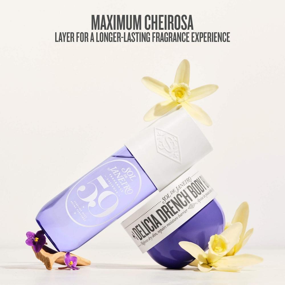 Sol De Janeiro Mini Del Cia Drench  Body Butter 2.5 Oz   75 Ml