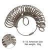 Metal Ring Sizer Measuring Tool Steel Finger Rings Size Measurement Ring Gauge Measure for Wedding Jewelry Sizing Tool
