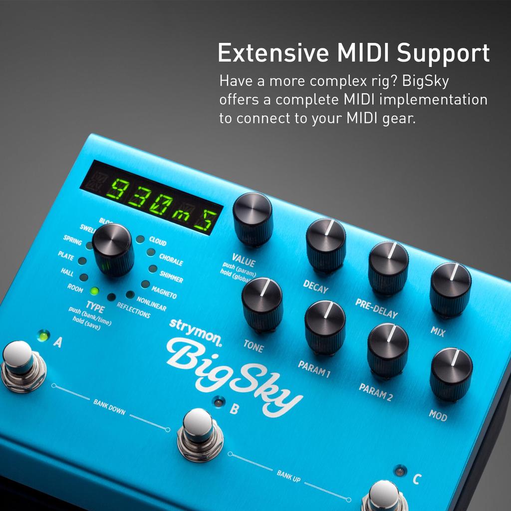 Strymon “BigSky” (Big Sky/Reverb Machine) []