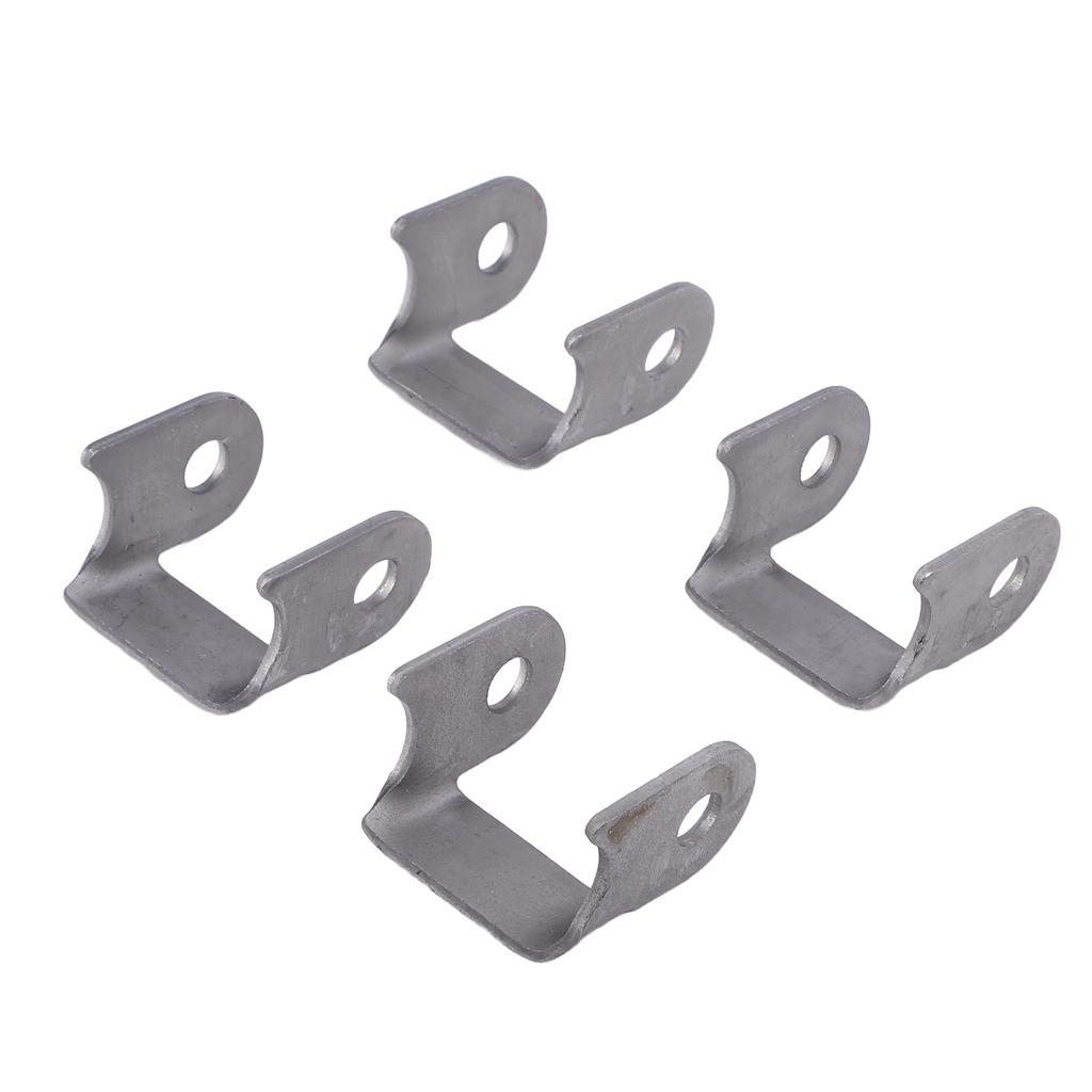 Комплект из 4 шт. приварных монтажных кронштейнов маятника амортизатора из стального сплава для надежной фиксации для квадроцикла, мотоцикла для бездорожья, UTV, картинга