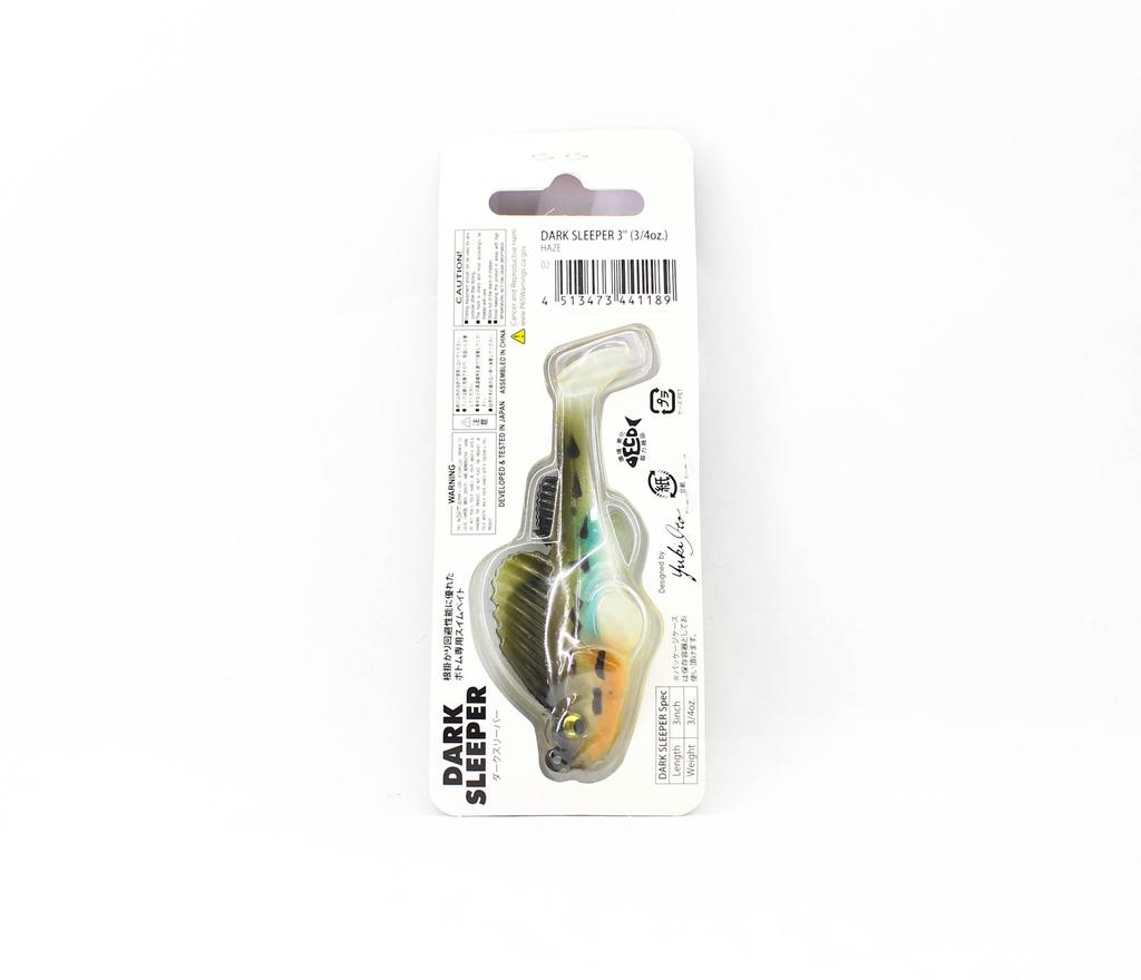 Megabass Мягкая приманка Dark Sleeper 3 дюйма, 3/4 унции Haze (1189)