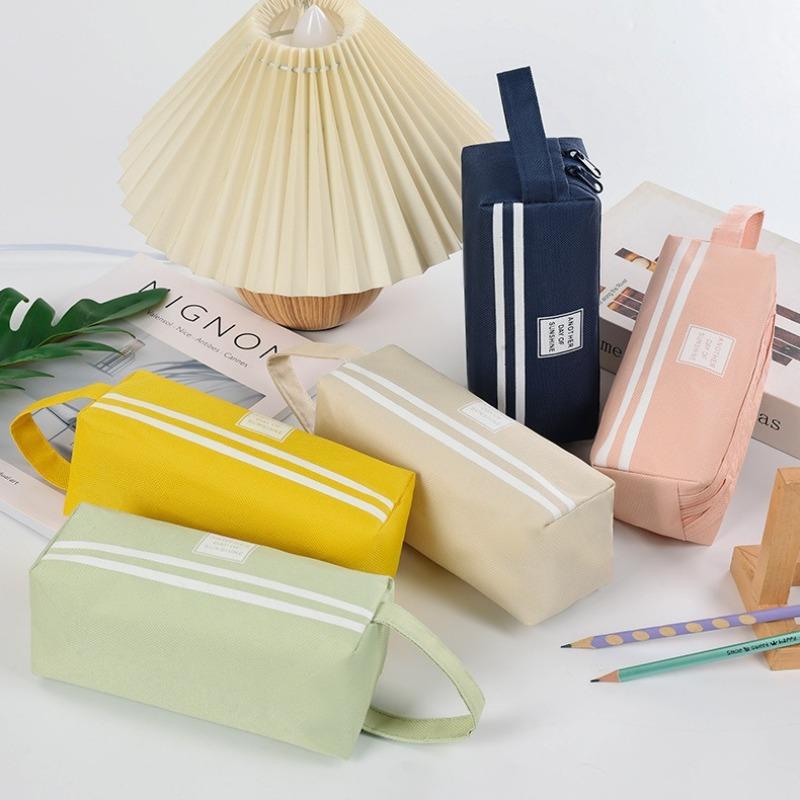 Твердый большой емкости пенал для ручек и карандашей чехол для хранения косметичка симпатичные канцелярские принадлежности для офиса и школы