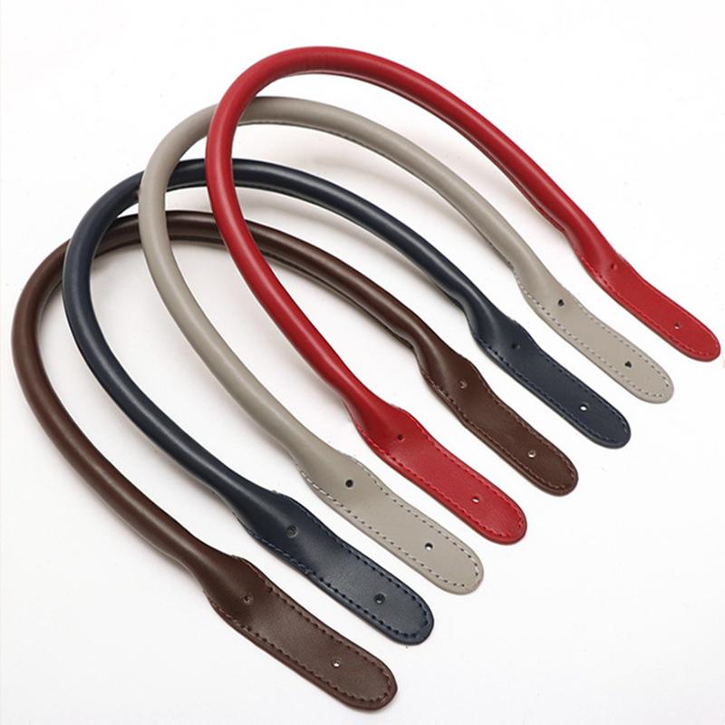 2 шт. Ручки для сумок Замена для сумок Женская сумка через плечо Ремень для сумки из ПУ кожи Пояс для сумки Однотонный Застежка Аксессуары Ручка