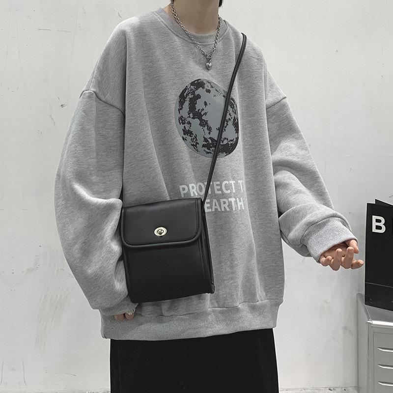 Men's 2023 Trendy Long-Sleeve Thin Sweatshirt: Spring & Autumn Inner Wear