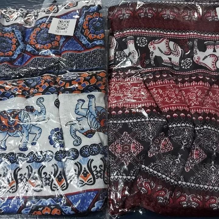 Elephant Pants Men Women Unisex Plus Size High Waist Summer Thailand Thin Straight Trousers Casual Streetwear Bottoms Clothing Fashion