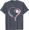 Pickleball Valentine's Day Pickleball Lover T-Shirt Print Original Design Gifts T Shirts Cotton
