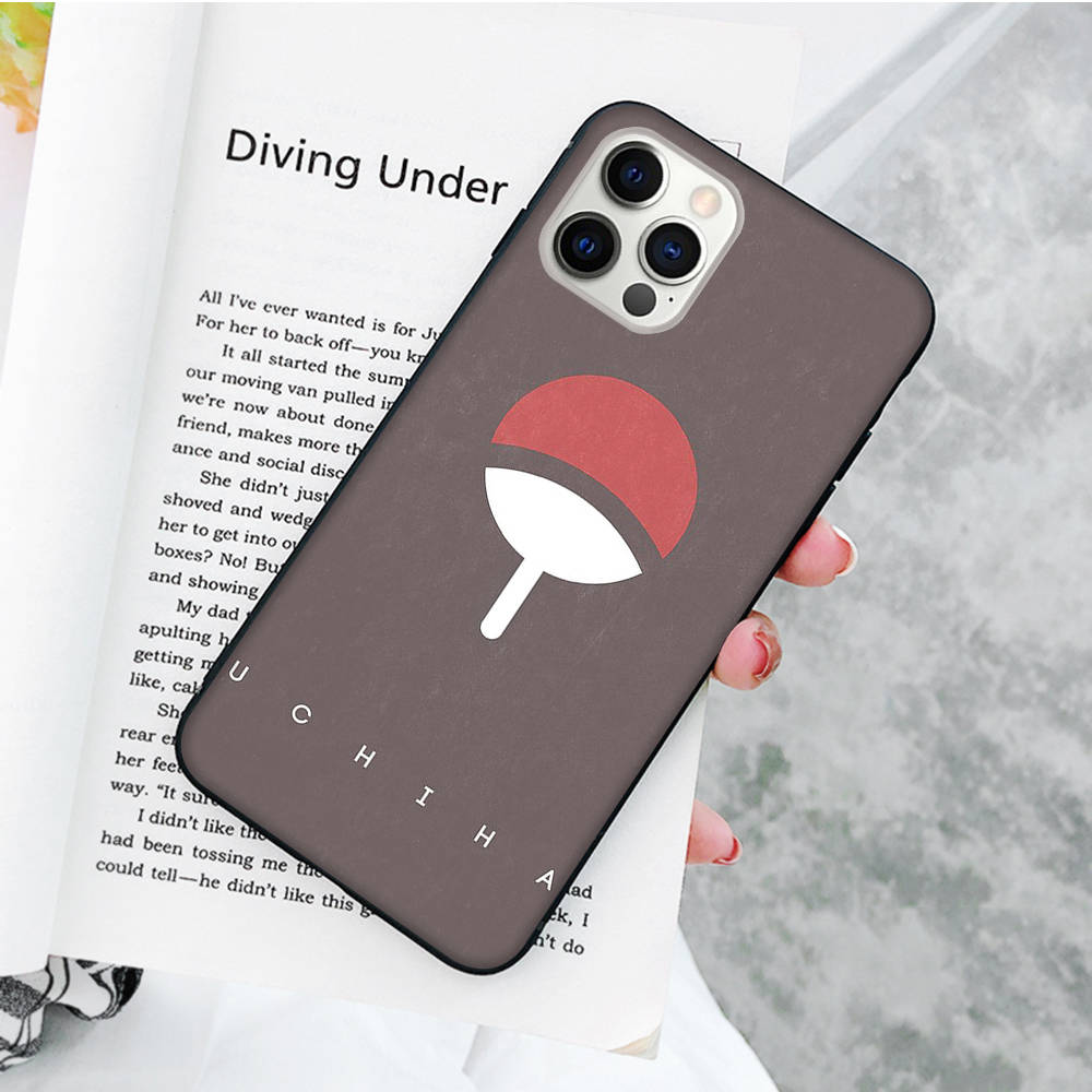 JW74 Наруто Саске черный мягкий чехол для Samsung Note 20 Lite S24 Ultra S23 A03 A05 A06 A11 A71 A15 A16 A13 A24 A25 A33 A52 A53 A50 M55 M35 Plus