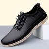 Fashion Men's Leather Shoes Spring Summer 2025 New Trendy All-match Comfy Casual Men Shoes Lightweight Sneakers Flats Shoes Size 37-45