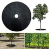 12 шт. разлагаемая круглая мульча для деревьев, защитный коврик от травы, нетканый тканевый чехол многоразового использования