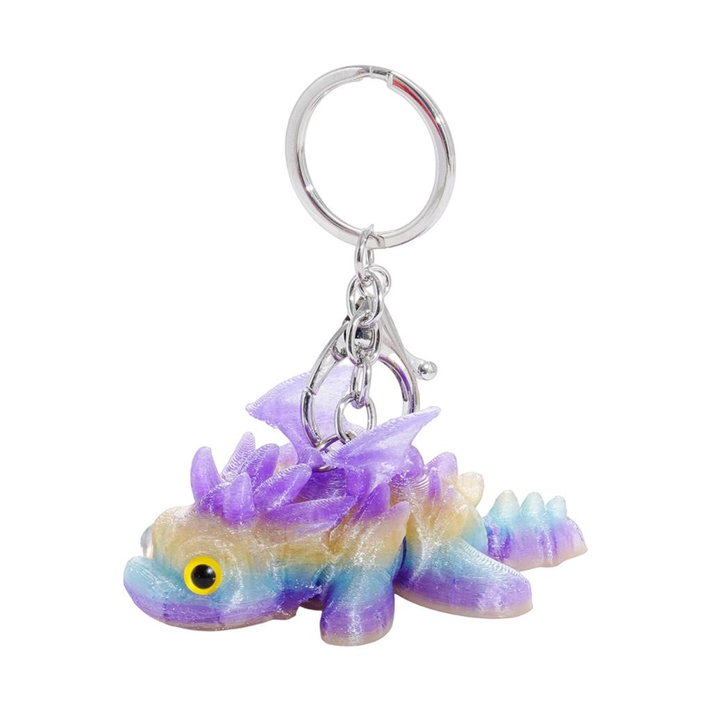 3D Printed Cute Three-dimensional Keychain Schoolbag Small Pendant Gift Small Ornament