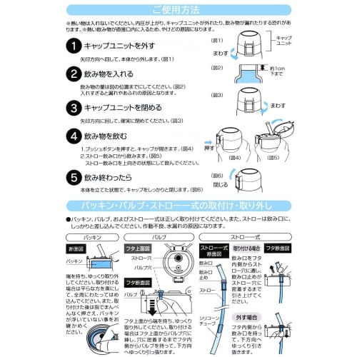 Skater Straw Mug Bottle 480ml Cold Storage Stainless Steel Water Bottle Disney Mickey Mouse Green World One Touch Open STOT5ST-A