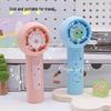 2026 Cartoon Pet Style Rechargeable Mini Handheld Fan - Cute, Portable, Summer Outdoor Use