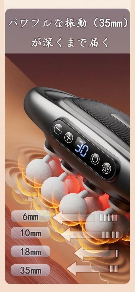 Srarosai Myofascial Release 16 30 Levels of Intense Three Maximum Muscle Full Body High Health Device for Perfect Gift 16 Gun, Heads, Handheld,