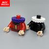 10 шт./лот MOC Кирпичи Шарф Воротник Туловище Фигурка для сборки Частицы Строительные Блоки Насадки Детские Игрушки Куклы