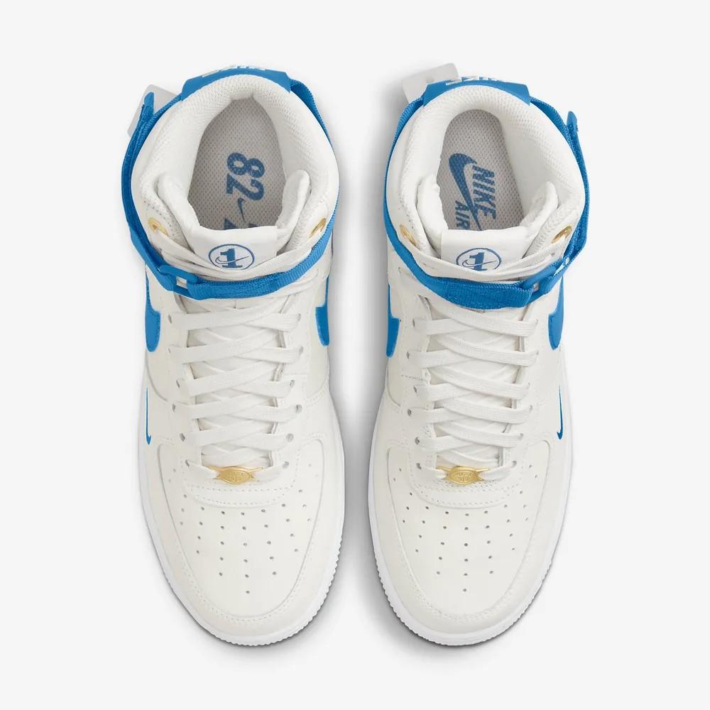 (W) Nike Air Force 1 High SE 40th Anniversary Join Forces Sail Blue Jay DQ7584-100