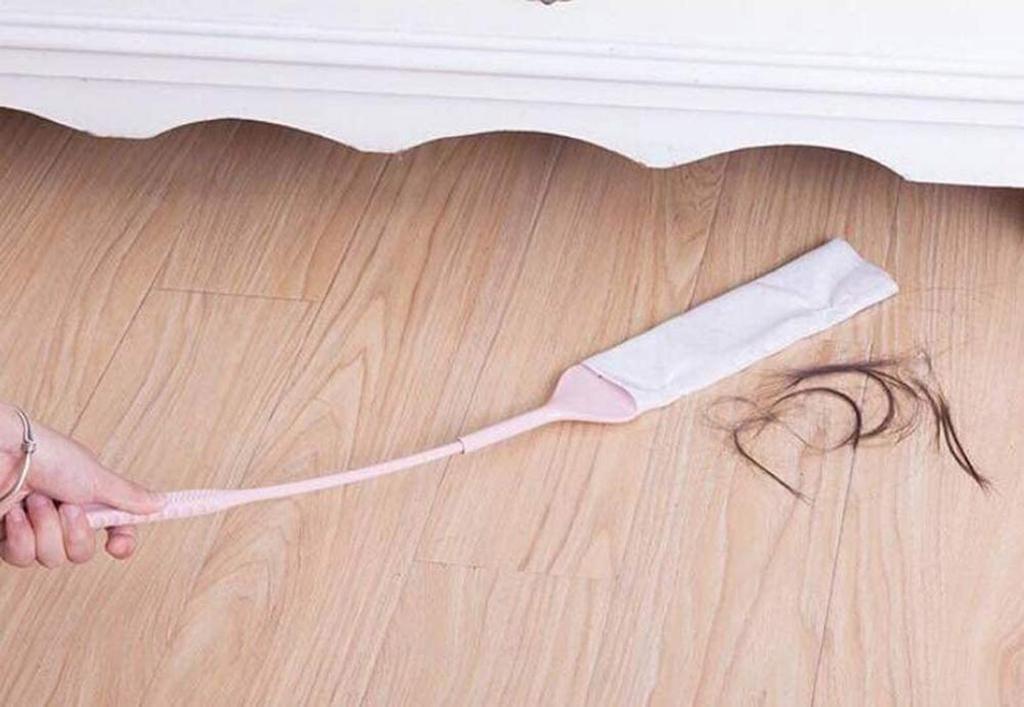 Extended non-woven cloth dusting duster for cleaning sanitary tools