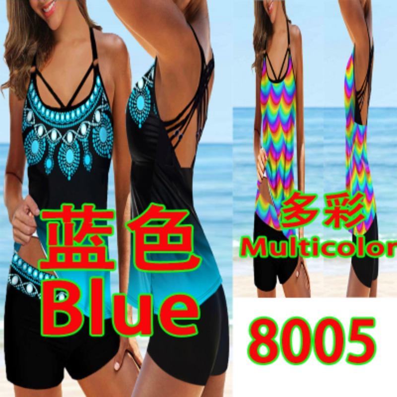 2Pcs/Set Women Summer Bikini Set Halter Backless Bra High Waist Swimming Set Beachwear Plus Size