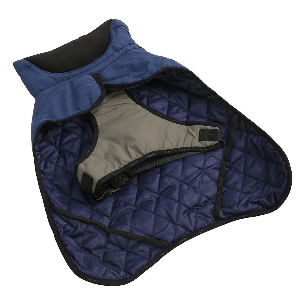 Зимнее пальто для собак, теплая ламинированная хлопковая утолщенная водонепроницаемая куртка для собак в холодную погоду на осень