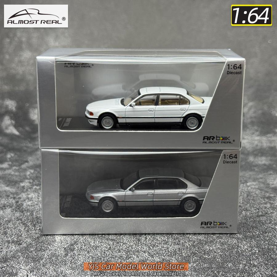 AR box литая модель 1/64 масштаба новая 750iL (Е38) Черный статический орнамент Коллекция праздничных подарков