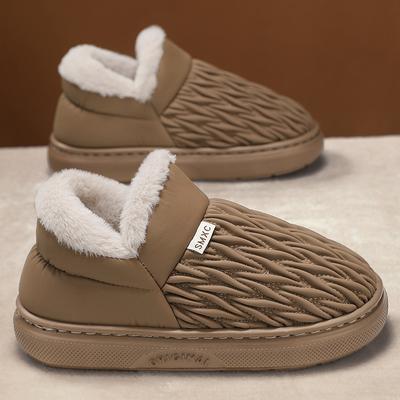 38-45 Зимние ботинки с добавлением флиса для тепла Повседневная обувь с хлопковой подкладкой для мужчин Роскошные дизайнерские теннисные туфли для мужчин Износостойкие