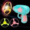 Kids Flying Disc Launcher Toy Outdoor Garden Backyard Lawn Park Toddlers Boys Girls