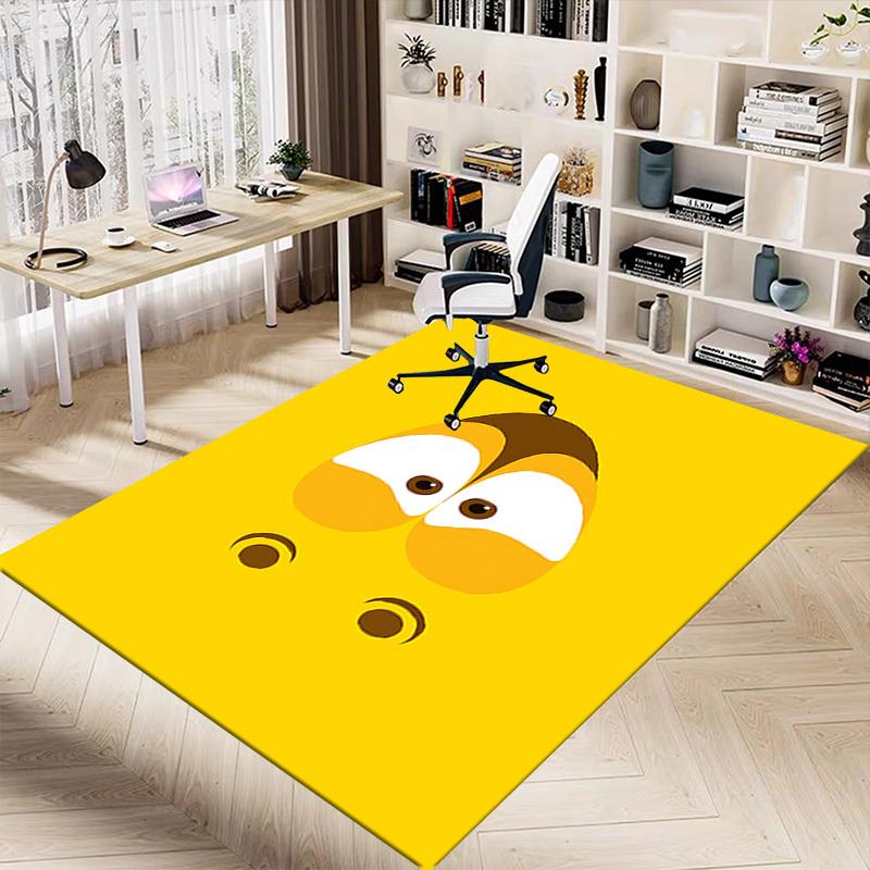 1PC Eyes Nose Extra Large Non Slip Floor carpet, Office, family, bedroom, Studio Large Area Rug Indoor Rugs