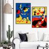 Miro Vintage Abstract Wall Art Canvas Painting Nordic Watercolor Poster and Print Exhibition Pictures for Living Room Home Decor