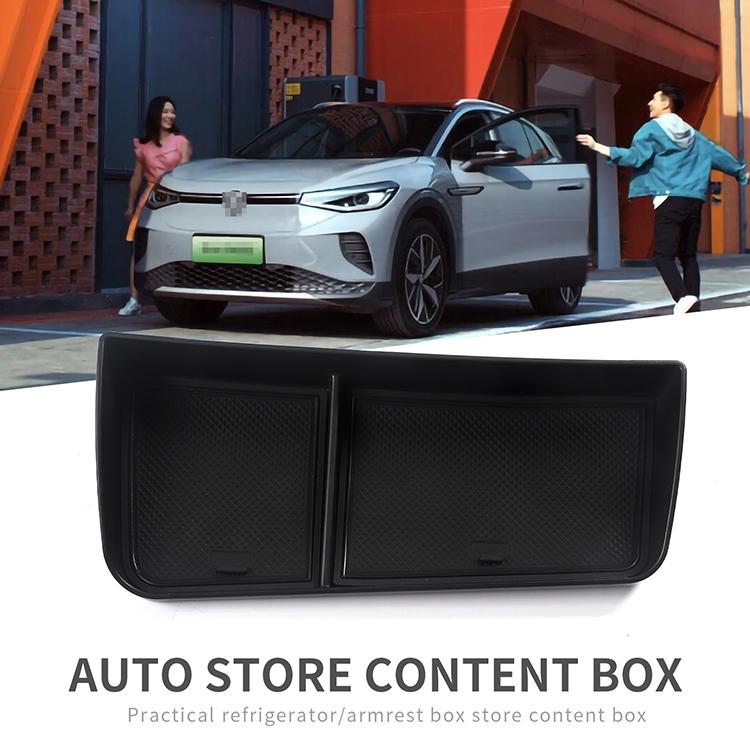 Car Dashboard Tray for VW ID.4 ID4 Accessories Center Console Display Storage Box Hidden Tray Behind Screen Organizer