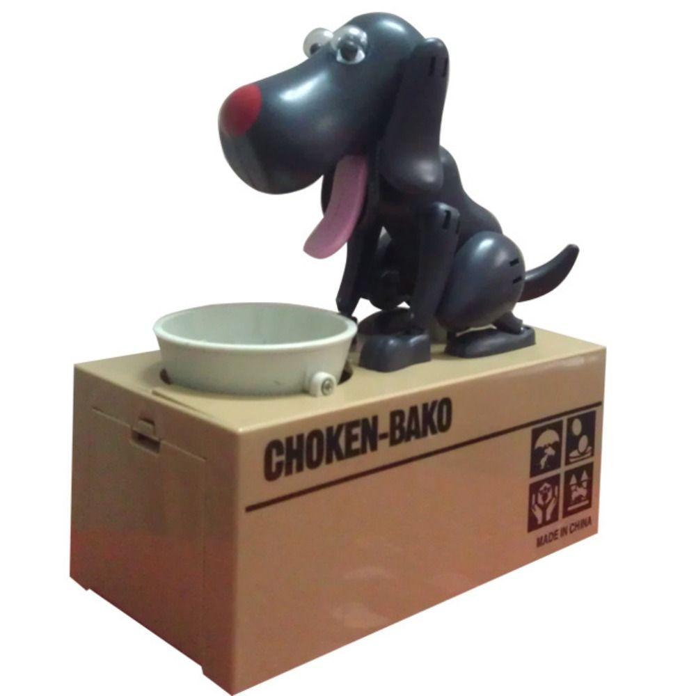 Автоматизированная электронная копилка Мультяшная собака Копилки Простое использование Собачья копилка Детский подарок