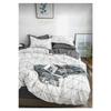 Double Sided Double Duvet Cover Set With Fitted Sheets