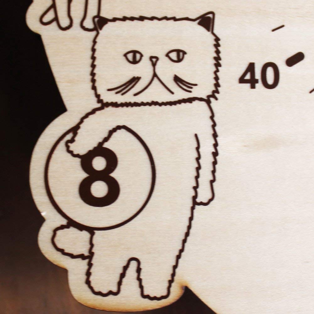 Часы CATS Yamato Kogyo Размер N Прибл.. Ш27.5 Г4.5 В33.5 YK18-003